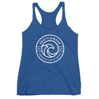 Load image into Gallery viewer, Women&#39;s Racerback seattlewake Tanks

