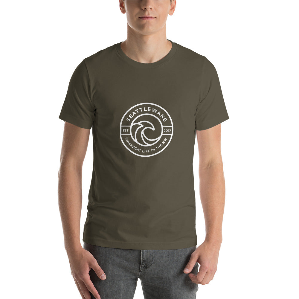 トップス WAKE CREW T-SH by minnanogoro L seattlewake Short-Sleeve Unisex T-Shirt